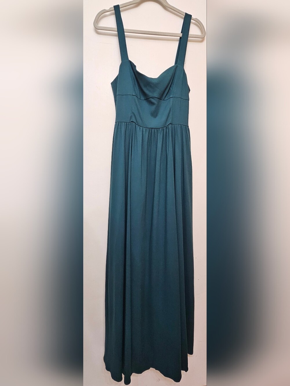NWT O.P.T. Teal Maxi Dress with Cowl Neck